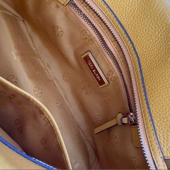Tory Burch Mustard Leather Handbag - Picture 3 of 7